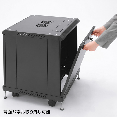 サーバーラック｜19インチマウント・11U・鍵付き扉・即納対応