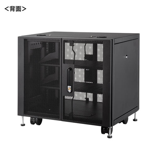 bf　サーバーラック　19インチ　小型　12U　 幅60 奥行100cm　 中古 サンワダイレクト本店 サンワサプライ【オフィス・PC周辺通販】