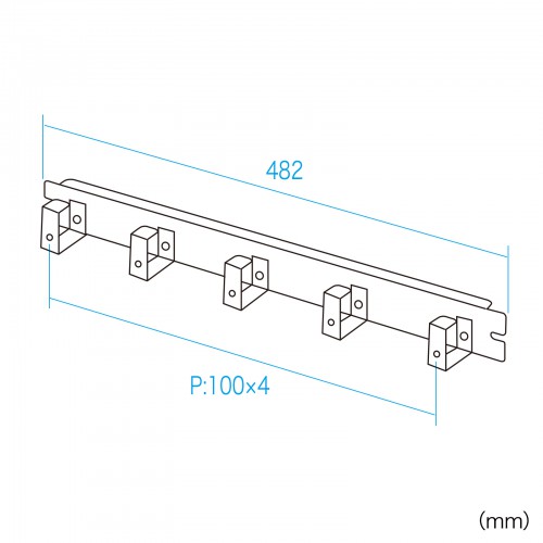 ケーブルフックバー（CP-SVNシリーズ用）