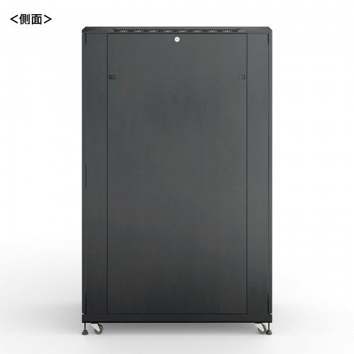 サーバーラック（19インチ・大型・36U・奥行110cm・メッシュパネル・観音扉・棚板×3枚・スライド棚×1枚付き・サンワサプライ製）