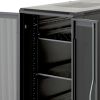 サーバーラック（19インチ・大型・36U・奥行110cm・メッシュパネル・観音扉・棚板×3枚・スライド棚×1枚付き・サンワサプライ製）