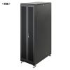 サーバーラック（19インチ・大型・42U・奥行110cm・メッシュパネル・観音扉・棚板×3枚・スライド棚×1枚付き・サンワサプライ製）