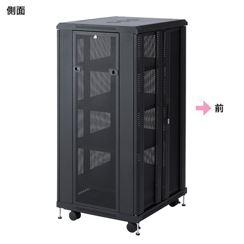 機器収納ラック｜NAS・ルーター対応・鍵付き・メッシュ・即納対応