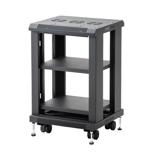 機器収納ボックス（NAS・データセンター・ルーター・ハブ・ネットワーク機器・通信機器・ブラック）CP-SVCMULT5 サンワサプライ