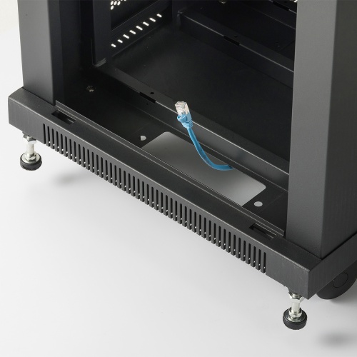【アウトレット･訳あり・セール】機器収納ラック（NAS・ルーター・ハブ・ネットワーク機器・通信機器・ブラック）CP-SVCMULT6 サンワサプライ