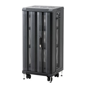 【アウトレット･訳あり・セール】機器収納ラック（NAS・ルーター・ハブ・ネットワーク機器・通信機器・ブラック）CP-SVCMULT6 サンワサプライ