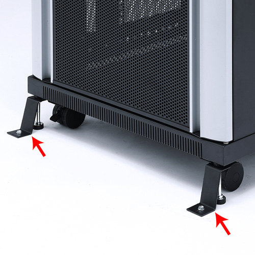 サーバーラック床固定金具（CP-SVCシリーズ用・前後）