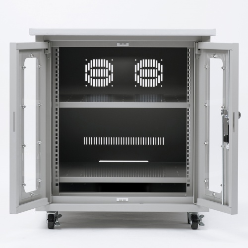 サーバーラック（19インチマウント付きデスク・2ポスト・奥行き80cm・高さ70cm）