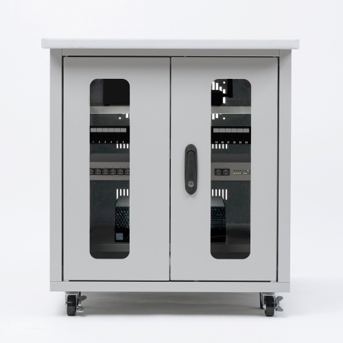 サーバーラック（19インチマウント付きデスク・2ポスト・奥行き80cm・高さ70cm）