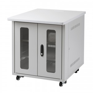 サーバーラック（19インチマウント付きデスク・2ポスト・奥行き80cm・高さ70cm）