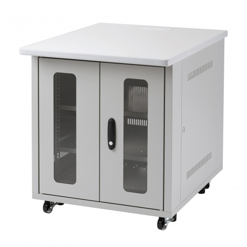 サーバーラック（19インチマウント付きデスク・2ポスト・奥行き80cm・高さ70cm）