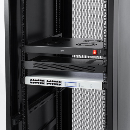 ラックマウント冷却ファンユニット（ファン4台・19インチサーバーラック用）