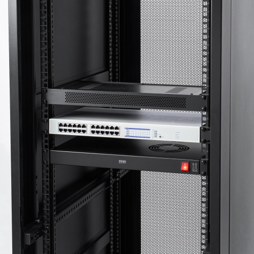 ラックマウント冷却ファンユニット（ファン4台・19インチサーバーラック用）