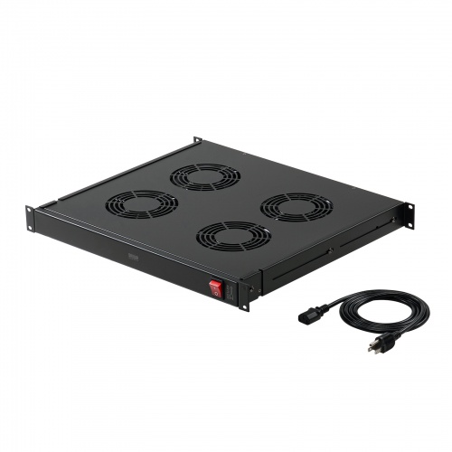 ラックマウント冷却ファンユニット（ファン4台・19インチサーバーラック用）