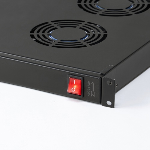 ラックマウント冷却ファンユニット（ファン6台・19インチサーバーラック用）