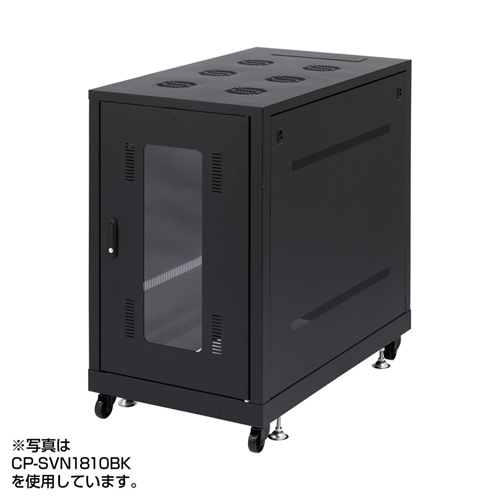 サンワサプライ】サーバーラック（19インチ・18U・奥行き900mm