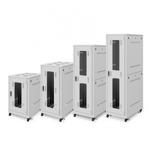 サーバーラック（19インチ・eia・業務用・キャスター・アジャスター・セキュリティ・24U）サンワサプライ CP-SVN2490GYN