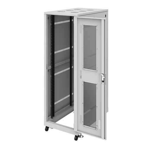 サーバーラック（19インチ・eia・業務用・キャスター・アジャスター・セキュリティ・36U）サンワサプライ CP-SVN3610GYN