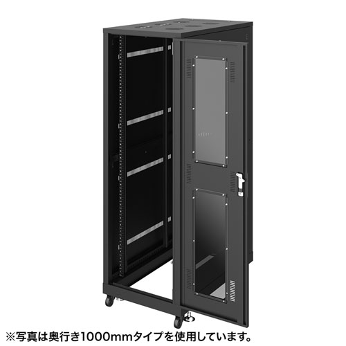 サーバーラック（19インチ・データセンター・eia・業務用・キャスター・アジャスター・セキュリティ・36U）サンワサプライ CP-SVN3690BKN