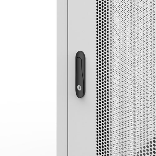 サーバーラック（19インチ・データセンター・eia・メッシュ・放熱・キャスター・アジャスター・鍵・セキュリティ・42U）サンワサプライ CP-SVN4290MGYN