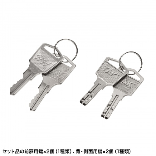 サーバーラック（19インチ・中型・24U・奥行60cm・パネル仕様） CP-SVNA2460BK サンワサプライ