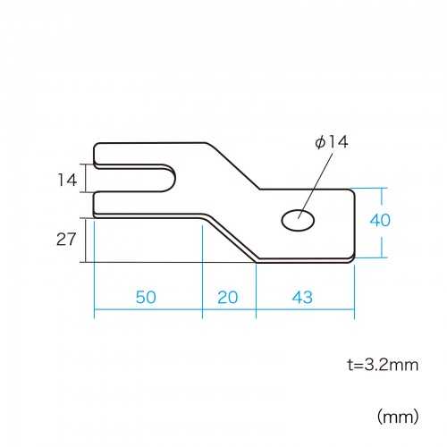 床固定金具（CP-SVNシリーズ用）