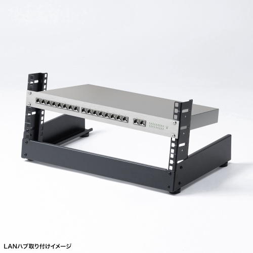19インチマウントラック（4U・フレームタイプ・卓上用・サーバーラック・オーディオラック）