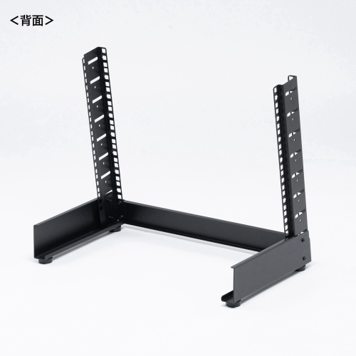 19インチマウントラック（8U・フレームタイプ・卓上用・サーバーラック・オーディオラック）