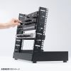 19インチマウントラック（8U・フレームタイプ・卓上用・サーバーラック・オーディオラック）