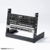 19インチマウントラック（8U・フレームタイプ・卓上用・サーバーラック・オーディオラック）