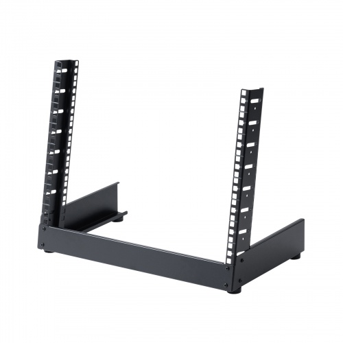 19インチマウントラック（8U・フレームタイプ・卓上用・サーバーラック・オーディオラック）