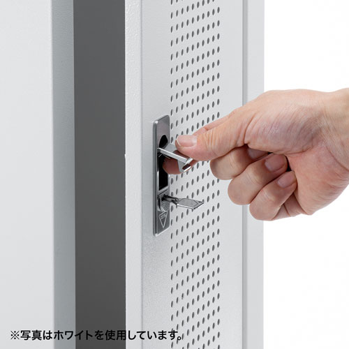 機器収納ボックス｜19インチマウント・2U・小型・鍵付き・床置き対応