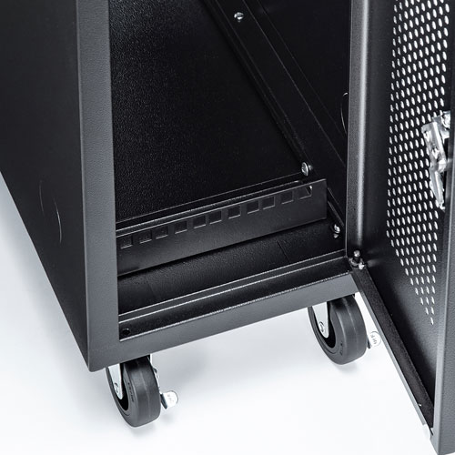 機器収納ボックス｜19インチマウント・2U・小型・鍵付き・床置き対応