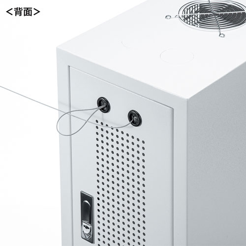 機器収納ボックス｜19インチマウント・2U・小型・鍵付き・床置き対応