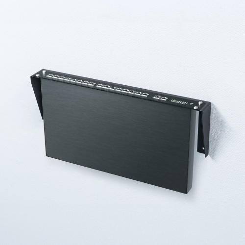 垂直19インチラックマウントブラケット（1U）