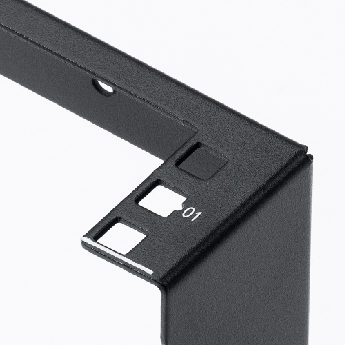 垂直19インチラックマウントブラケット（1U）