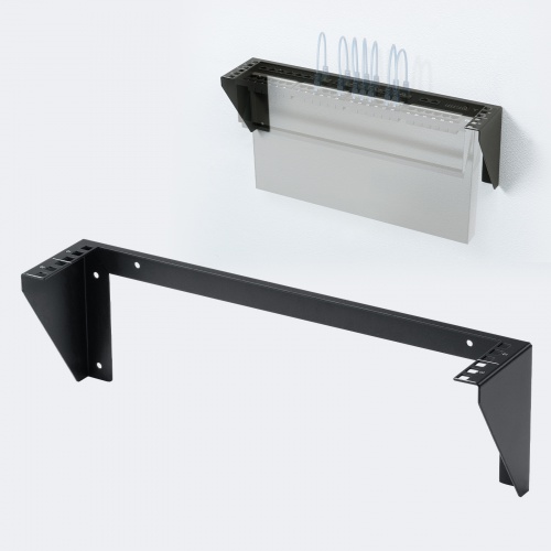 垂直19インチラックマウントブラケット（2U）