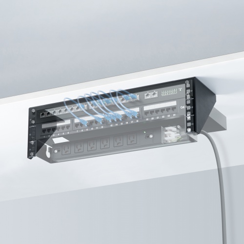 垂直19インチラックマウントブラケット（3U）