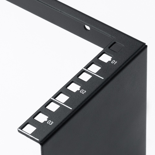 垂直19インチラックマウントブラケット（3U）