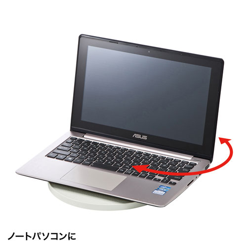 回転台（直径230mm・360°・手動・液晶・TV・パソコン） CR-15KN サンワサプライ