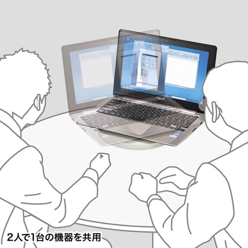 回転台（直径230mm・360°・手動・液晶・TV・パソコン） CR-15KN サンワサプライ