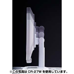 モニタスタンド（1画面・机・卓上・昇降・液晶・ディスプレイ・CR-27BK・サンワサプライ） CR-27BK