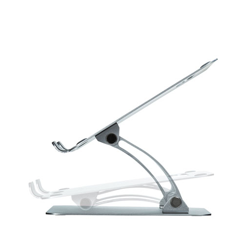 ノートパソコンスタンド(アルミ・折りたたみ・コンパクト・高さ/角度調整可・持ち運び可能) CR-38 サンワサプライ