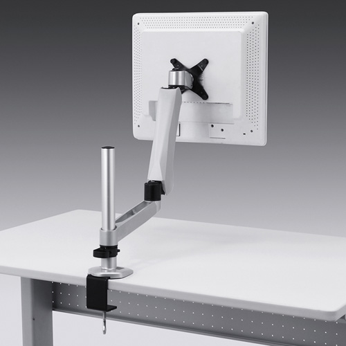 モニターアーム｜32インチ・クランプ・メカ式・上下/左右/回転/高さ調整