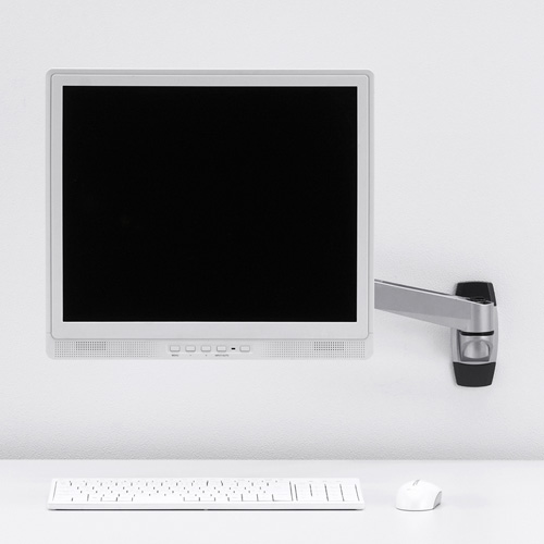 モニターアーム（シングル・壁・チルト・上下・左右・回転・前後・VESA）CR-LA1004N サンワサプライ