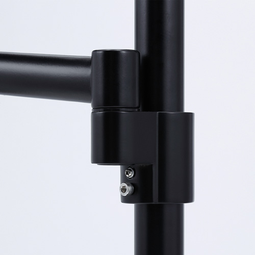 モニターアーム（1画面・ポール・クランプ・チルト・左右・回転・高さ調節・前後・VESA）CR-LA1501BK サンワサプライ