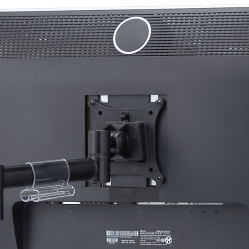 モニターアーム（1画面・ポール・クランプ・チルト・左右・回転・高さ調節・前後・VESA）CR-LA1501BK サンワサプライ