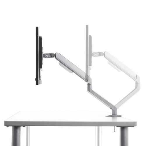 モニターアーム（クランプ式・水平・垂直・多関節・液晶・グロメット式） CR-LA1901 サンワサプライ