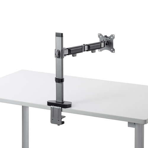 モニターアーム（水平・多関節・クランプ式・グロメット式） CR-LA2001 サンワサプライ