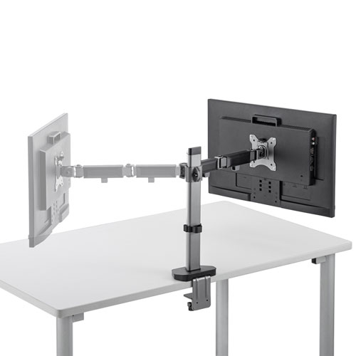 モニターアーム（水平・多関節・クランプ式・グロメット式） CR-LA2001 サンワサプライ